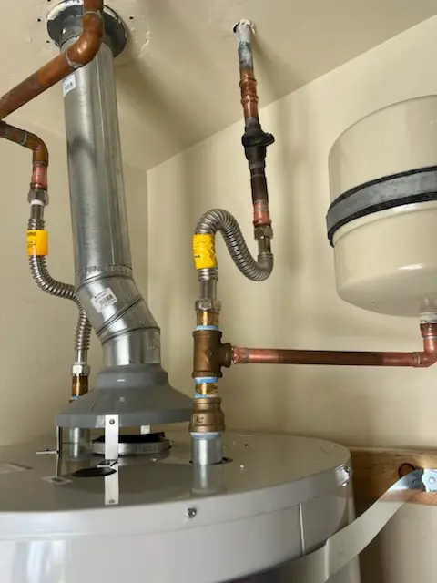 Water heater installation and plumbing repair in East End